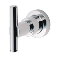 DeL'eau Mezzo Robe Hook Polished Chrome