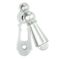 Delamain DK4 Large Covered Standard Escutcheon Polished Chrome