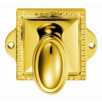 Delamain Greek Bathroom Turn & Release PVD Brass