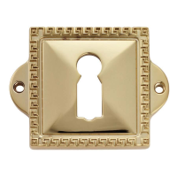 Delamain Greek Standard Escutcheon PVD Brass