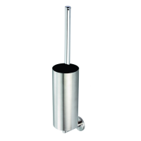 DeLeau LX Toilet Brush Holder Stainless Steel 