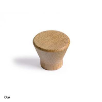 DISCON Hettich 'Pro Decor' Tusa Cupboard Knob Natural Oak