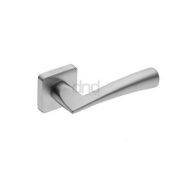 DND Hardware Dolce Door Handle on Square Rose Satin Chrome