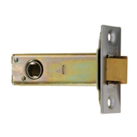 Easi-T 63mm (2.5") Heavy Duty Tubular Mortice Latch SSS