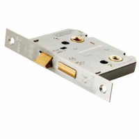 Easi-T 63mm (2.5") Standard Bathroom Mortice Lock SSS