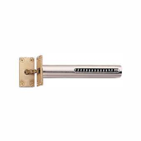 Eclipse Single Chain Spring Door Closer Polished Brass