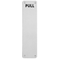 Eurospec 300mm x 75mm 'Pull' Finger Plate SSS