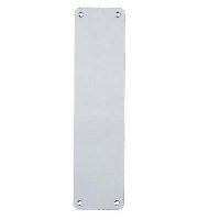 Eurospec 300mm x 75mm Plain Finger Plate SSS