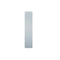 Eurospec 305mm x 75mm Plain Finger Plate Satin Aluminium