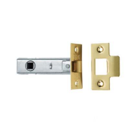 Eurospec 76mm (3") Standard Tubular Mortice Latch Electro Brass