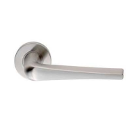 Eurospec CSL1160 Plaza Door Handle on Rose SSS