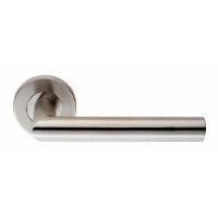 Eurospec CSL1192 19mm Mitred Door Handle on Rose SSS