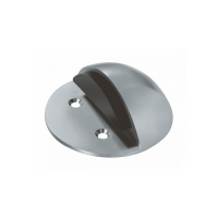 Eurospec Large Oval Floor Mounted Door Stop SSS