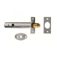 Eurospec Long Budget Mortice Door Bolt Polished Chrome