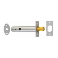 Eurospec Long Budget Mortice Door Bolt Satin Chrome