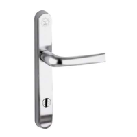 Eurospec ML050202 ProSecure UPVC Door Handle Satin Chrome 