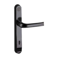 Eurospec ML050207 ProSecure UPVC Door Handle Black