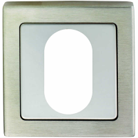 Eurospec Oval Escutcheon Dual SSS/BSS