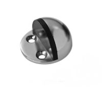 Eurospec Oval Floor Mounted Door Stop SSS