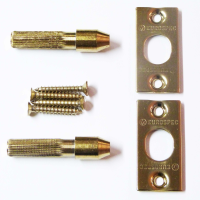 Eurospec Security Hinge Bolt Set PVD Brass