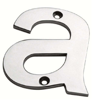 Eurospec SteelWorx 100mm 'A' House Letter BSS