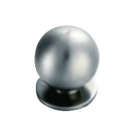 Eurospec SteelWorx 25mm Diameter Round Ball Cupboard Knob SSS