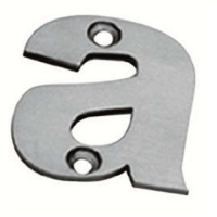 Eurospec SteelWorx 50mm 'A' House Letter SSS