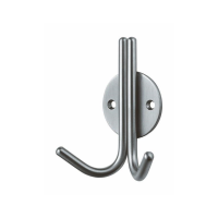 Eurospec SteelWorx Double Coat Hook SSS