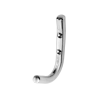 Eurospec SteelWorx Long Coat Hook BSS