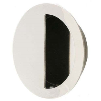 Eurospec SteelWorx Round Flush Pull Handle BSS