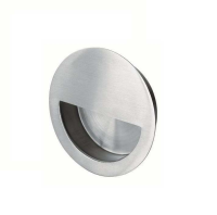 Eurospec SteelWorx Round Flush Pull Handle SSS