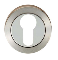 Eurospec SteelWorx SWL Euro Escutcheon Dual BSS/SSS