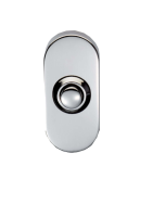 Eurospec SWE1030 Stainless Steel Oval Bell Push BSS