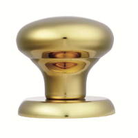 Eurospec SWE1040 Stainless Steel Centre Door Knob PVD Brass