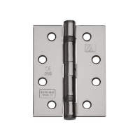 Excel Hardware 100mm Ball Bearing Butt Hinge Black Nickel