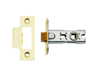 Excel Hardware 63mm (2.5") Bolt Through Tubular Mortice Latch Electro Brass