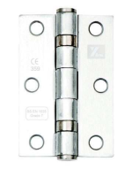 Excel Hardware 76mm Stainless Steel Ball Bearing Butt Hinge PSS