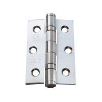 Excel Hardware 76mm Stainless Steel Ball Bearing Butt Hinge SSS