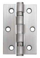 Excel Hardware 76mm Steel Ball Bearing Butt Hinge Satin Chrome