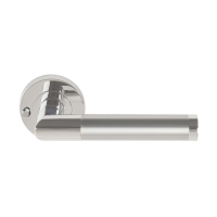 Excel Hardware Athena (Privacy) Door handle On Rose Dual Chrome