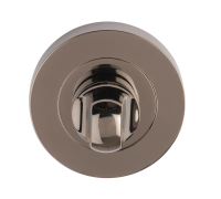 Excel Hardware Bathroom Turn & Release Black Nickel