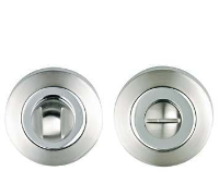 Excel Hardware Bathroom Turn & Release Dual Chrome