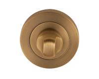 Excel Hardware Bathroom Turn & Release Matt Antique Brass