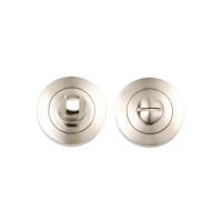 Excel Hardware Bathroom Turn & Release Satin Nickel