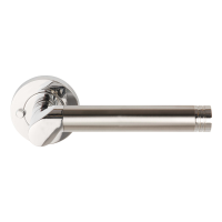 Excel Hardware Callisto (Privacy) Door Handle On Rose Dual Chrome