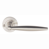 Excel Hardware Centaur (Privacy) Door Handle On Rose Satin Nickel