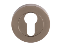 Excel Hardware Euro Escutcheon Black Nickel