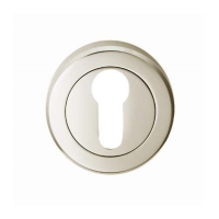 Excel Hardware Euro Escutcheon Satin Nickel