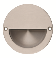 Excel Hardware Half Covered Circular Flush Pull Handle SSS