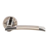 Excel Hardware Orpheus (Privacy) Door Handle On Rose Dual Chrome/Nickel